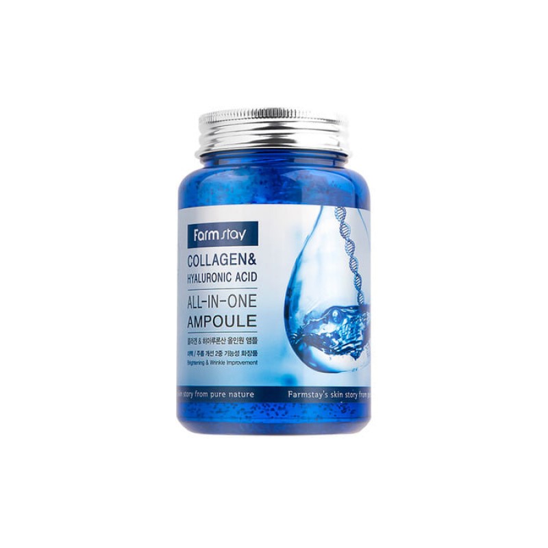 Farmstay Collagen & Hyaluronic Acid All-in-One Ampoule 250ml