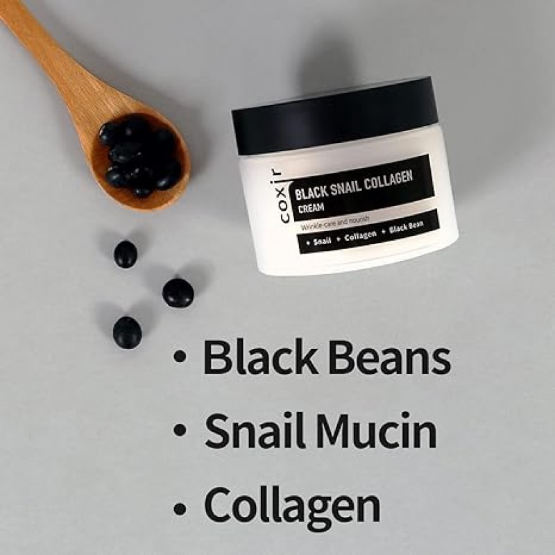 Coxir Black Snail Collagen Face Cream 50ml
