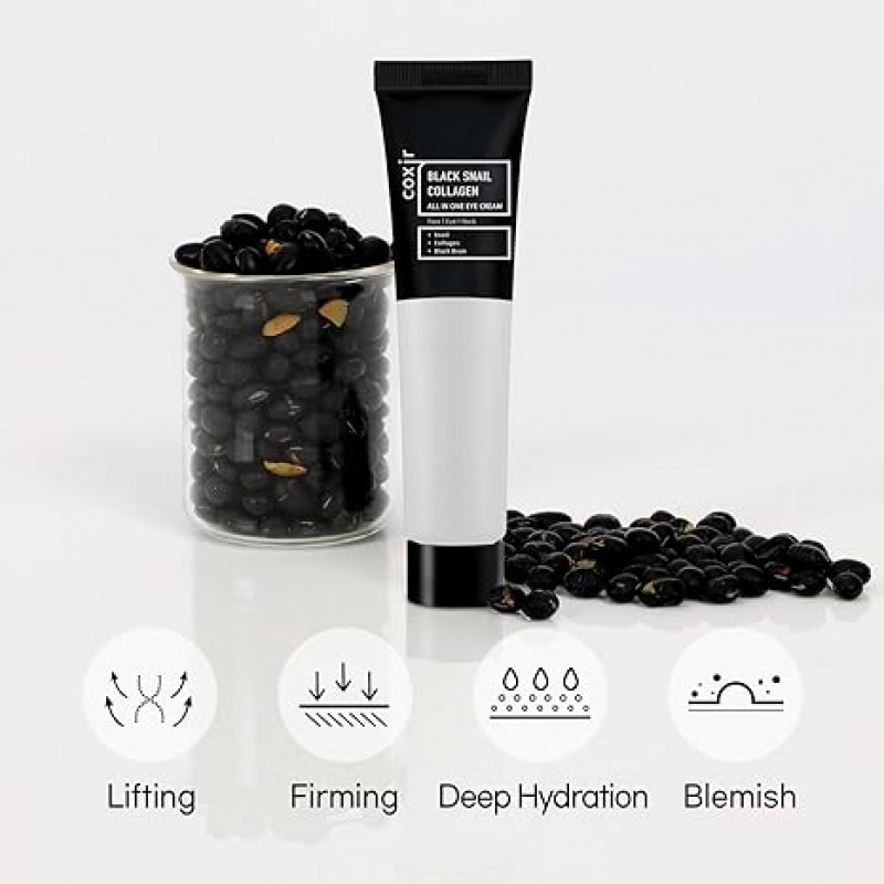 Coxir Black Snail Collagen All In One Eye Cream